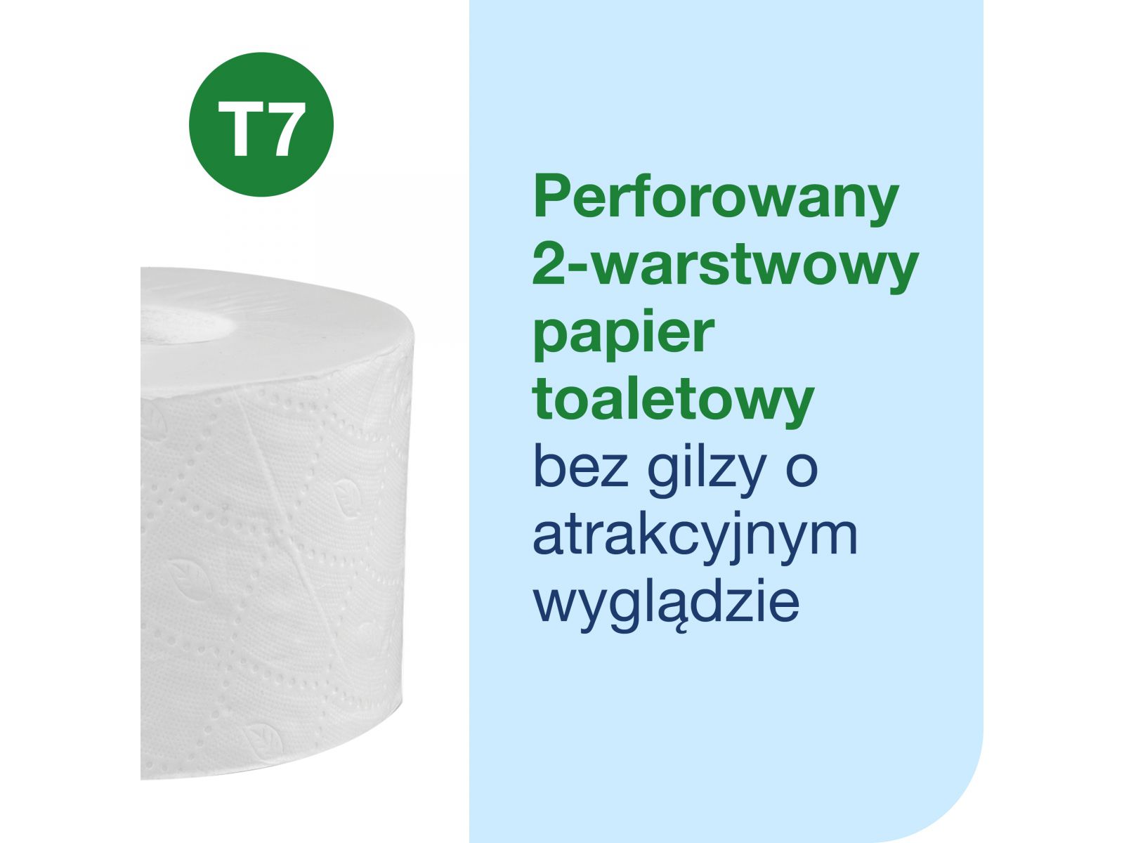 Papier toaletowy bez gilzy Tork OptiServe 472630 T7 Advanced x24
